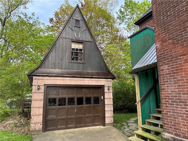 110 Edgar James St, Kane Boro, PA 16735 - detached garage with driveway
