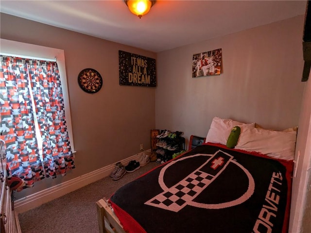 313 Ellicott St, Rochester, NY 14619 - bedroom featuring carpet flooring and baseboards