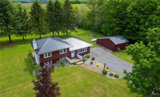 3232 Lyon Rd, Nelson, NY 13035 - aerial view of property and surrounding area