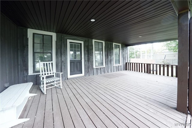 5002 Armor Duells Rd, Orchard Park, NY 14127 - view of wooden deck