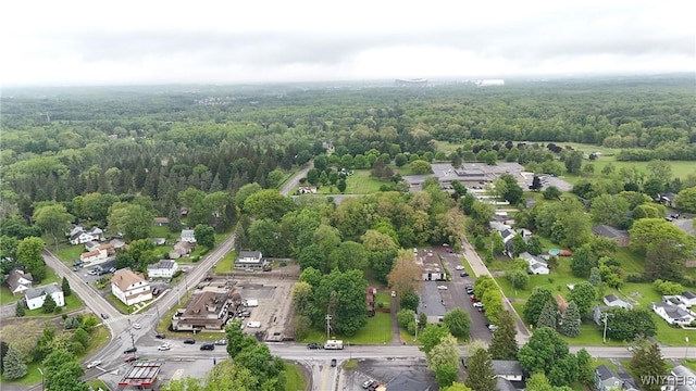 5002 Armor Duells Rd, Orchard Park, NY 14127 - aerial view of property's location with a heavily wooded area