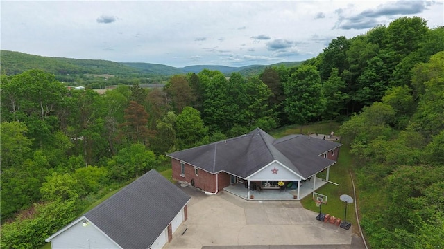 490 Bennett Pkwy, Hornellsville, NY 14843 - view of subject property featuring a heavily wooded area