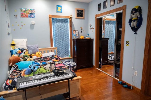 490 Bennett Pkwy, Hornellsville, NY 14843 - bedroom with wood finished floors and a closet