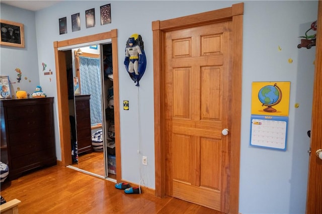 490 Bennett Pkwy, Hornellsville, NY 14843 - hall with wood finished floors