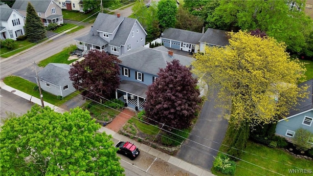 34 Maple St, Ellery, NY 14712 - aerial perspective of suburban area