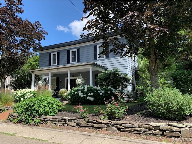 34 Maple St, Ellery, NY 14712 - view of front of home with a porch