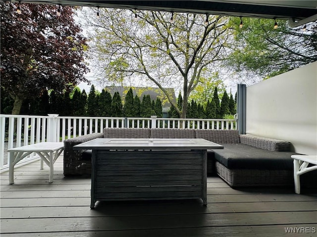 34 Maple St, Ellery, NY 14712 - view of wooden terrace