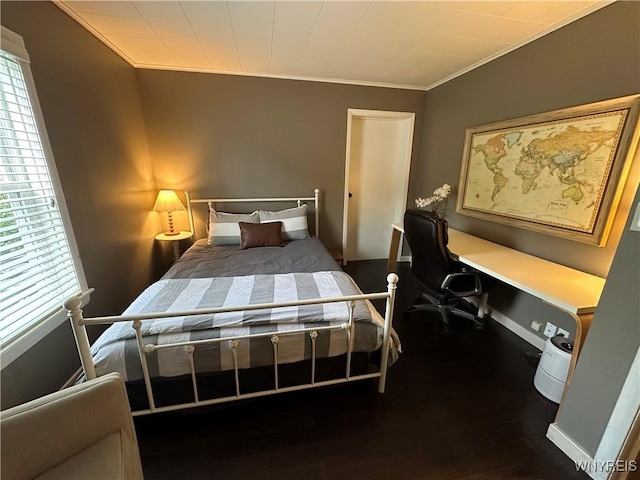 34 Maple St, Ellery, NY 14712 - bedroom with crown molding and wood finished floors