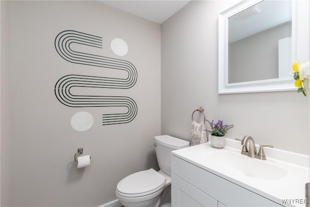 195 Robert Dr, North Tonawanda, NY 14120 - half bath featuring toilet and vanity