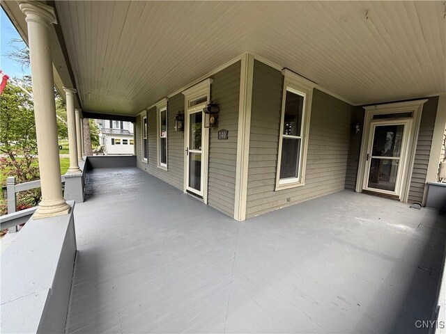 140 Maple St, Le Ray, NY 13612 - view of covered porch