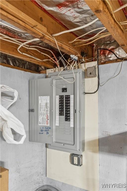 75 Greenmeadow Dr, West Seneca, NY 14224 - utility room featuring electric panel