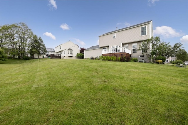 717 Westwood Trl, Walworth, NY 14502 - back of property with a lawn
