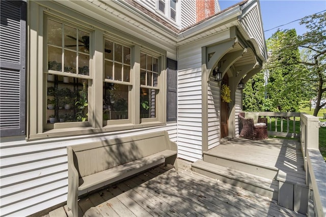 456 N Main St, Benton, NY 14527 - view of deck
