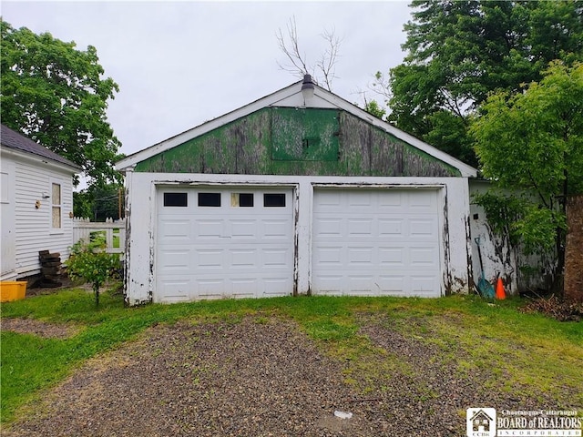 601 Falconer St, Jamestown, NY 14701 - view of detached garage