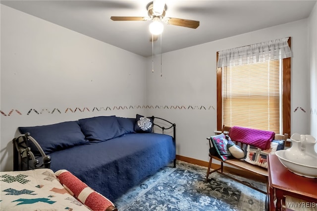 163 Shepard Ave, Tonawanda-Town, NY 14217 - bedroom featuring a ceiling fan and baseboards