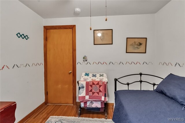 163 Shepard Ave, Tonawanda-Town, NY 14217 - bedroom with wood finished floors and baseboards