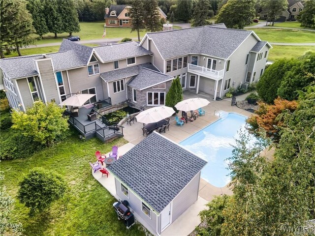 60 Gaylord Ct, Elma, NY 14059 - aerial view of property and surrounding area
