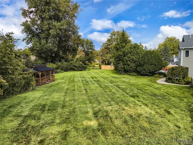 60 Gaylord Ct, Elma, NY 14059 - view of yard featuring a gazebo