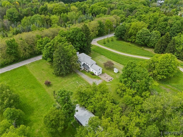 1822 Grover Rd, Aurora, NY 14052 - view from above of property