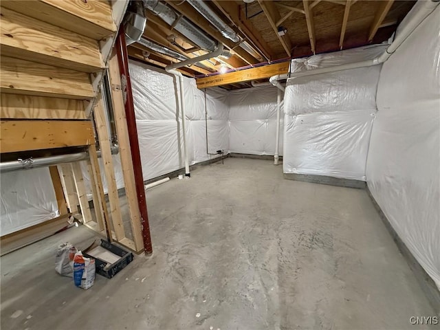10 Platten Dr, Elbridge, NY 13080 - view of unfinished basement