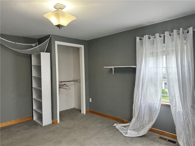 19 Hickory St, Hanover, NY 14136 - unfurnished bedroom featuring baseboards, carpet flooring, and a closet