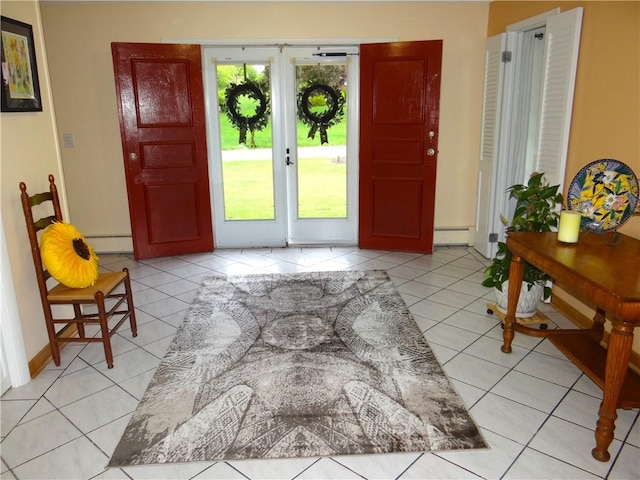 1737 Genesee Rd, Elmira, NY 14905 - entryway featuring a baseboard radiator and baseboards