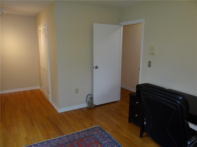 1737 Genesee Rd, Elmira, NY 14905 - unfurnished office with light wood-style flooring and baseboards