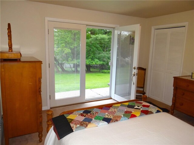 1737 Genesee Rd, Elmira, NY 14905 - bedroom with access to exterior