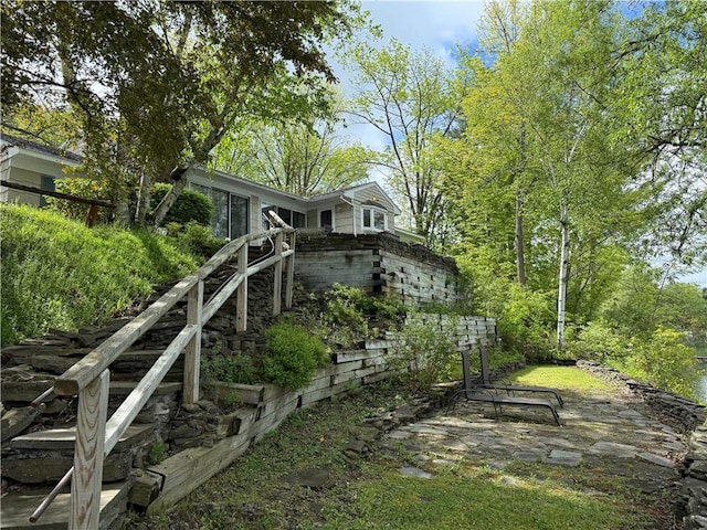 63 Lakeview Dr N, Middlefield, NY 13326 - view of yard