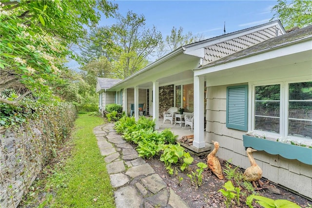 63 Lakeview Dr N, Middlefield, NY 13326 - view of yard with a patio area