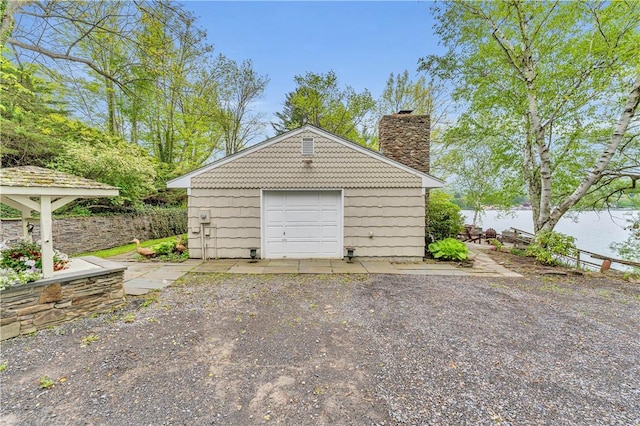 63 Lakeview Dr N, Middlefield, NY 13326 - view of detached garage