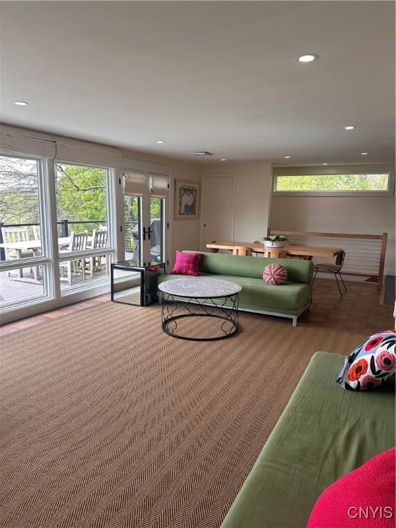 2089 Spring St, Hamilton, NY 13346 - living area with recessed lighting