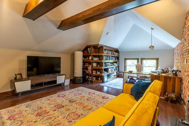 207 Twin Hills Dr, Syracuse, NY 13207 - living area with hardwood / wood-style floors and built in features