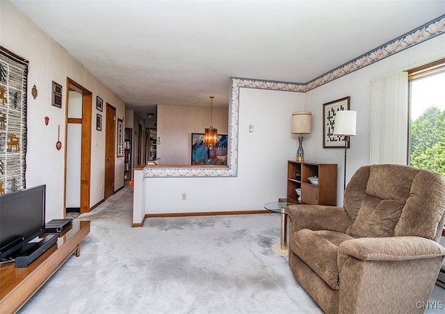 6010 E Lake Rd, Sullivan, NY 13035 - living area featuring carpet flooring and baseboards