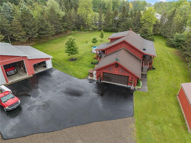 8311 State Route 415, Campbell, NY 14821 - drone / aerial view of a heavily wooded area