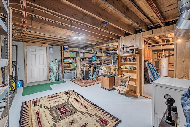 8311 State Route 415, Campbell, NY 14821 - unfinished below grade area with water heater