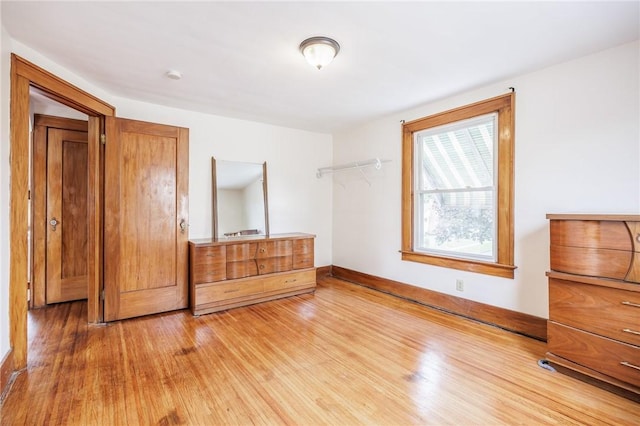 40 Mcnaughton St, Rochester, NY 14606 - unfurnished bedroom with light wood finished floors