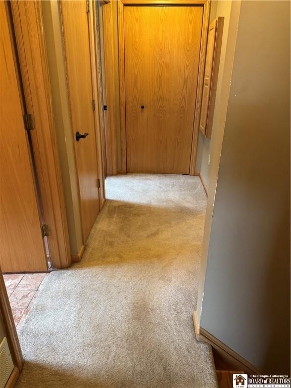 8900 Brownell Rd, Clymer, NY 14724 - corridor with carpet floors