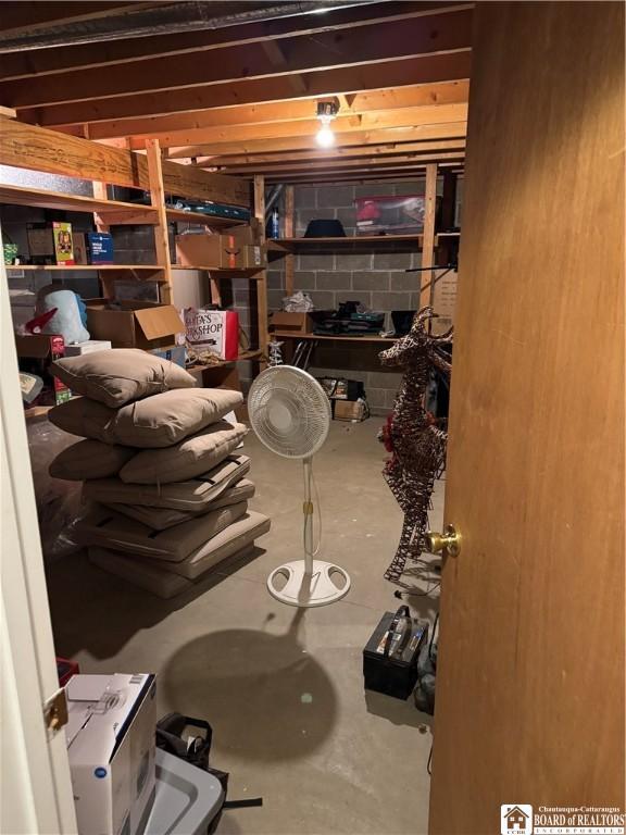 8900 Brownell Rd, Clymer, NY 14724 - view of basement