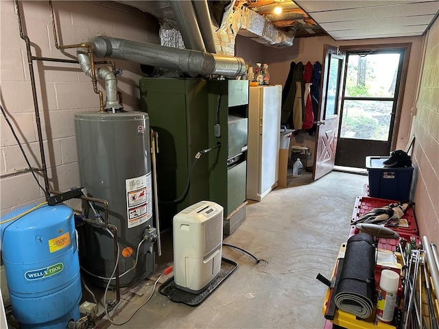 390 Bolivar Dr, Foster-Town, PA 16701 - utilities with water heater