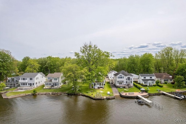 7649 Tuttle Rd, Cicero, NY 13030 - bird's eye view of a large body of water and a forest