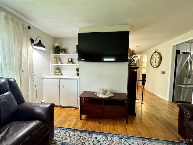 8521 Cazenovia Rd, Pompey, NY 13104 - living room featuring light wood-style flooring