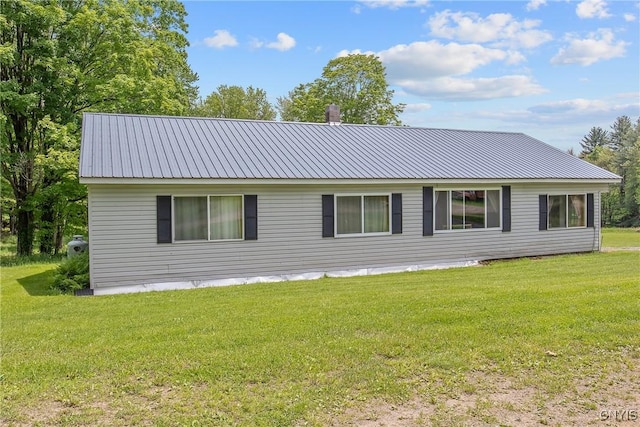 338 Dutch Hill Rd Unit 326, Parish, NY 13167 - view of front of house featuring metal roof and a front lawn