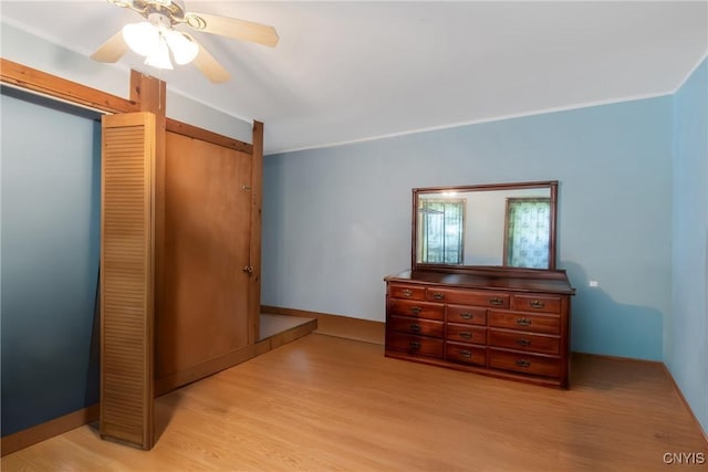 338 Dutch Hill Rd Unit 326, Parish, NY 13167 - bedroom with light wood finished floors and a ceiling fan