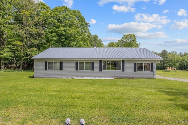 338 Dutch Hill Rd Unit 326, Parish, NY 13167 - view of front of house featuring a front yard and metal roof