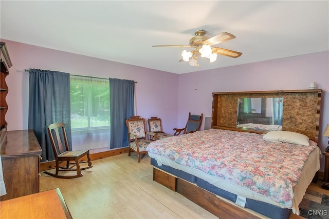 338 Dutch Hill Rd Unit 326, Parish, NY 13167 - bedroom with wood finished floors and a ceiling fan