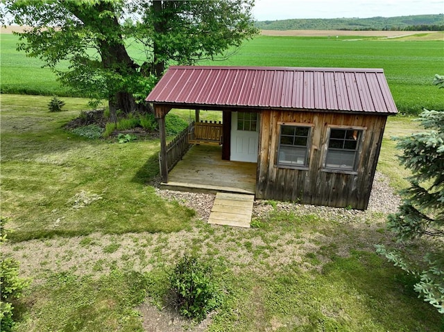 9867 State Route 961f Rd, Burns, NY 14807 - view of outbuilding featuring a rural view