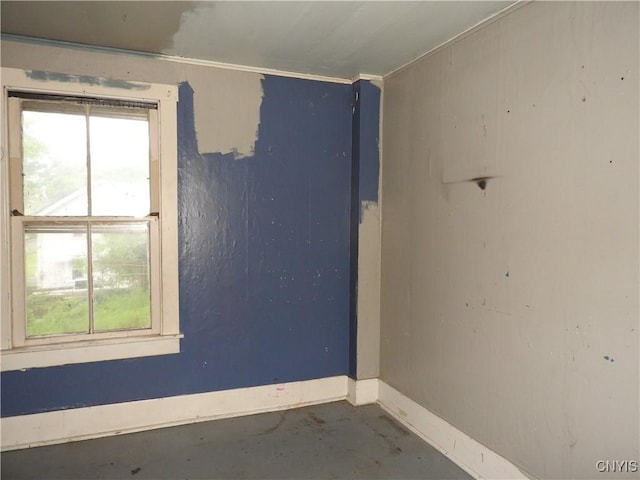 1893 Preble Rd, Preble, NY 13141 - empty room featuring baseboards and concrete flooring