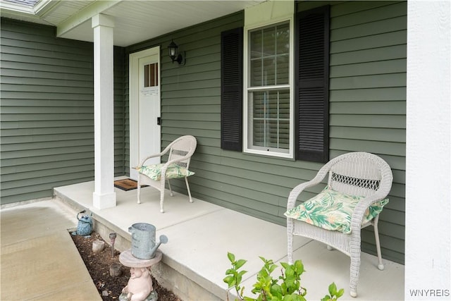 8484 Laura Ln, Richmond, NY 14471 - view of covered porch
