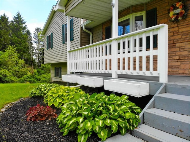 3638 Gorton Rd, Corning, NY 14830 - view of property exterior featuring covered porch